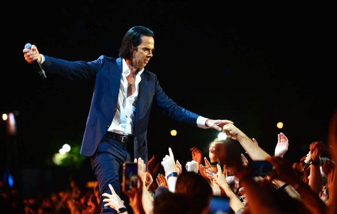 Nick Cave of Nick Cave And The Bad Seeds performs on stage during All Points East at Victoria Park on August 28, 2022 in London, England. (Photo by Jim Dyson/Getty Images)