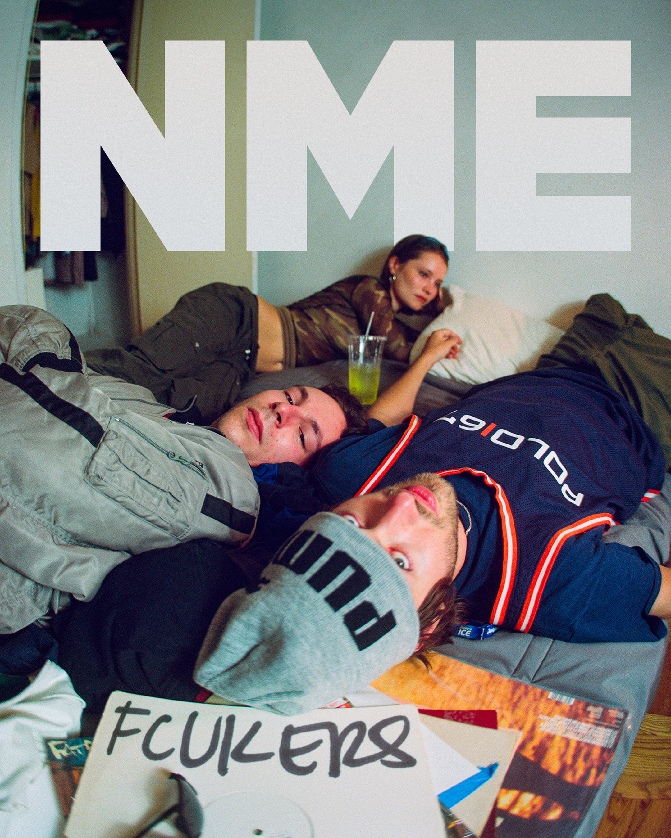 Fcukers on The Cover of NME (2024), photo by Marisa Bazan