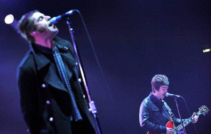 Liam and Noel Gallagher of Oasis