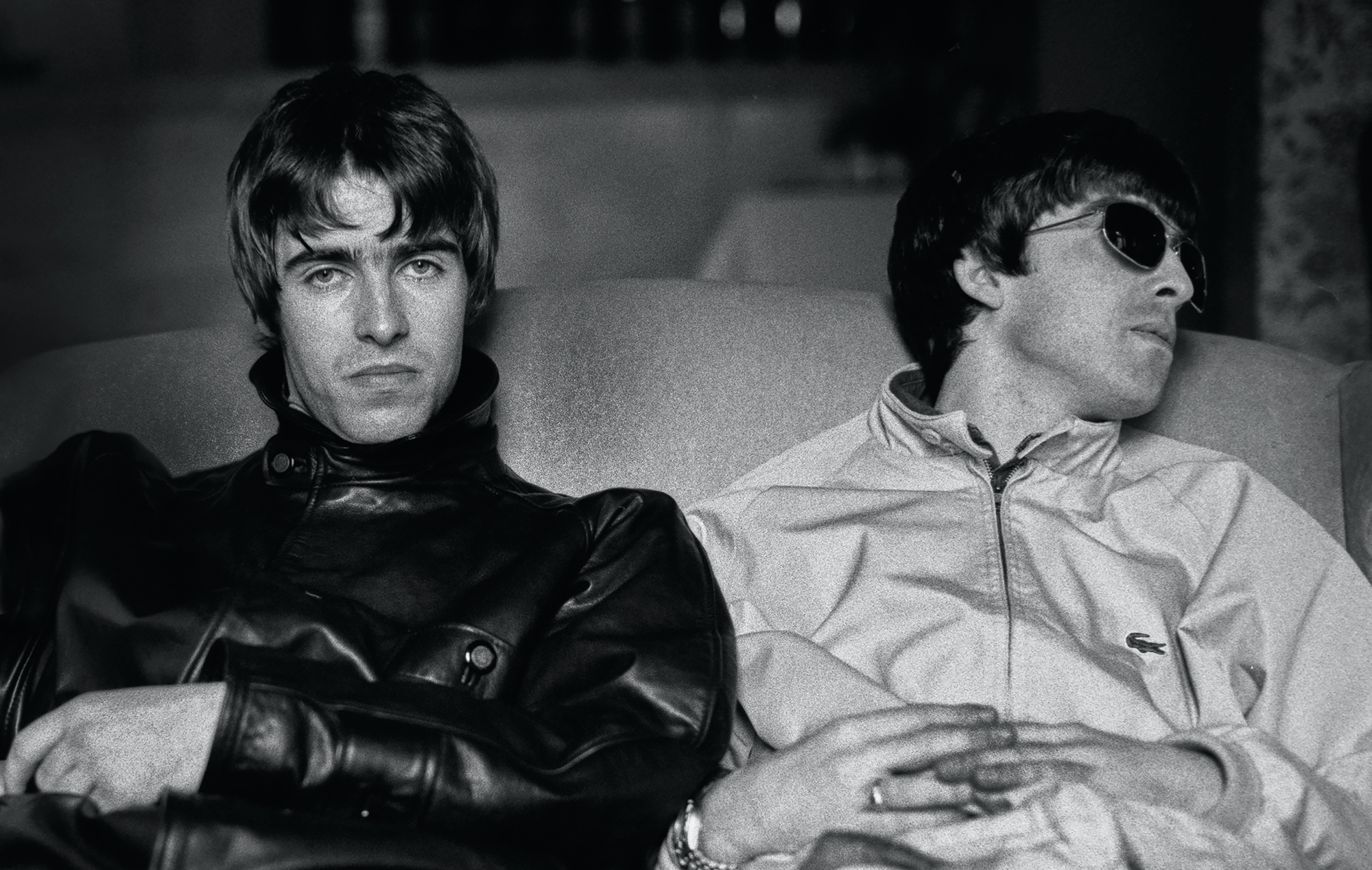 Liam and Noel Gallagher of Oasis