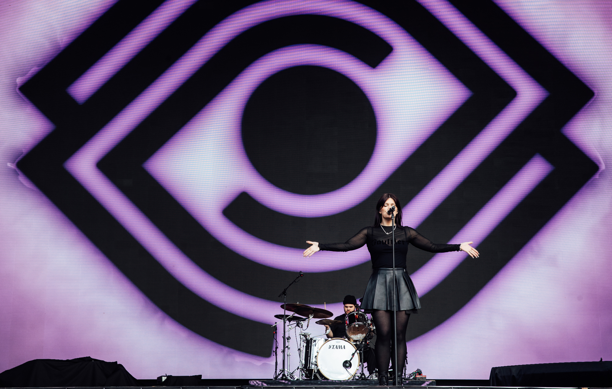 Spiritbox live at Reading 2024, photo by Andy Ford