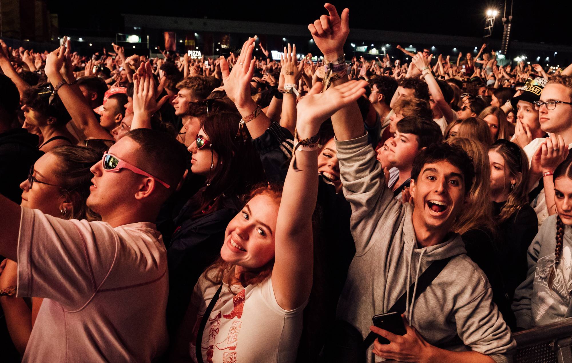 The crowd for Fred Again.. at Reading 2024. Credit: Andy Ford for NME