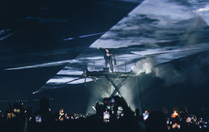 Fred Again.. live at Reading 2024. Credit: Andy Ford for NME