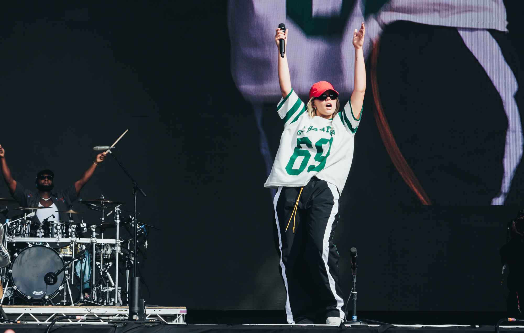 Reneé Rapp live at Reading 2024, photo by Andy Ford